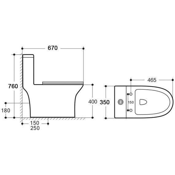 Унитаз-моноблок безободковый Aquatek Гелиос AQ2816T-00 с тонкой крышкой микролифт - 12 Унитаз-моноблок безободковый Aquatek Гелиос AQ2816T-00 с тонкой крышкой микролифт фото 12