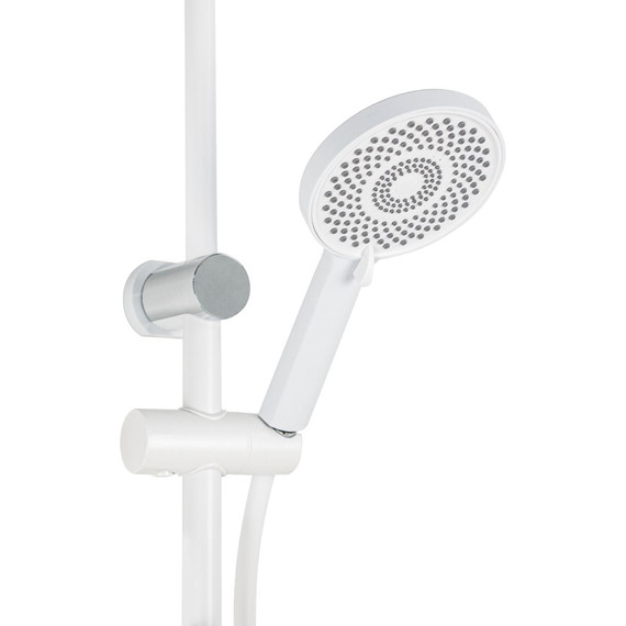 Душевая стойка Brimix 3054, белый (материал абс пластик) - 3 Душевая стойка Brimix 3054, белый (материал абс пластик) фото 3