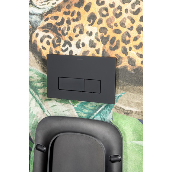 Кнопка смыва Boheme 669-B, чёрный фото 2