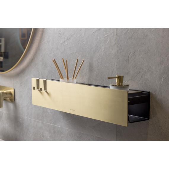 Стакан для зубных щеток Boheme Space 10966-MG-TUM, цвет золото матовое - 2 Стакан для зубных щеток Boheme Space 10966-MG-TUM, цвет золото матовое фото 2