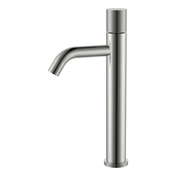 Смеситель для раковины высокий Boheme Stick 122-NB.2, никель фото 