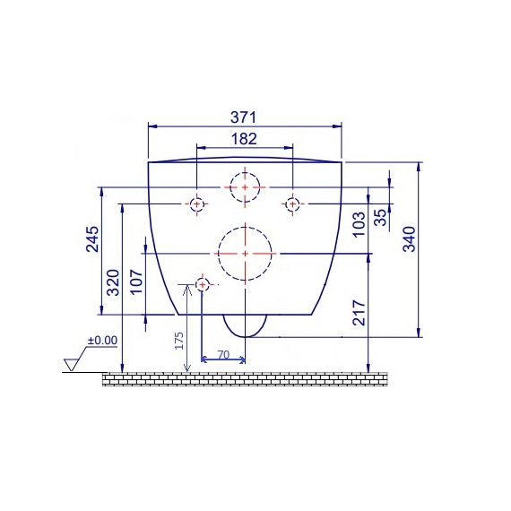 Унитаз-биде подвесной безободковый Boheme Bianca 963-SET-2-MW с тонкой крышкой микролифт, белый матовый фото 3