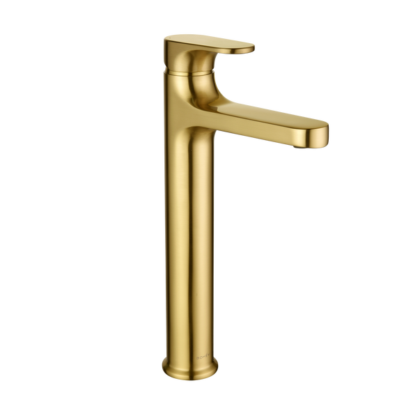 Смеситель для раковины высокий Boheme Spectre 452-MG, золото матовое фото 