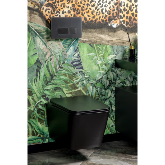 Кнопка смыва Boheme 669-GM, графит фото 4