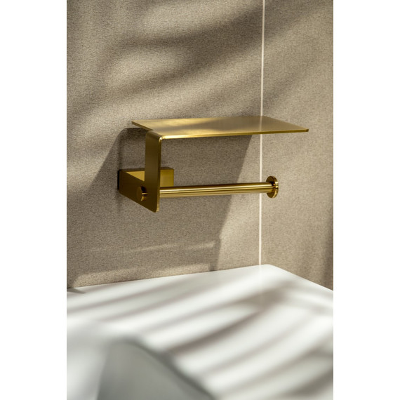 Держатель для туалетной бумаги Boheme Q 10941-BR, цвет бронза - 4 Держатель для туалетной бумаги Boheme Q 10941-BR, цвет бронза фото 4