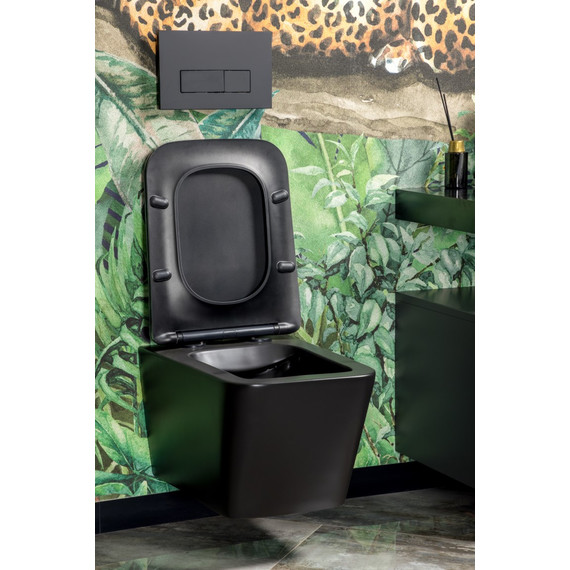 Кнопка смыва Boheme 669-B, чёрный фото 3