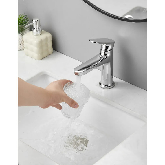 Смеситель для раковины Belz B10713, хром фото 7