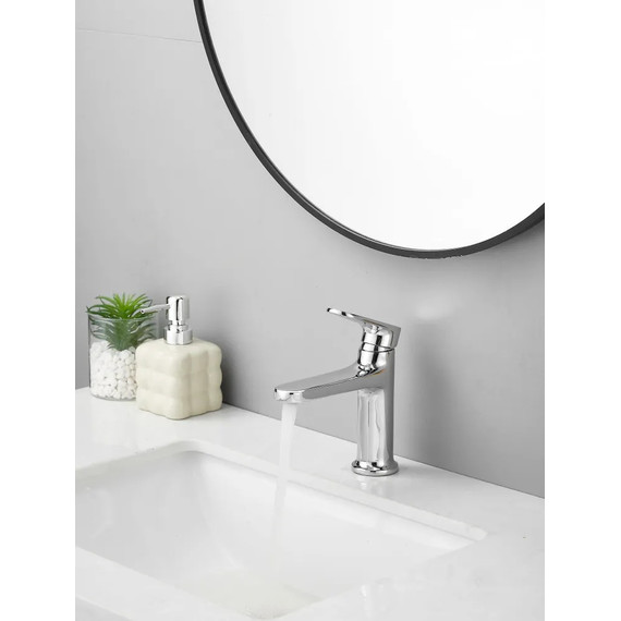 Смеситель для раковины Belz B10713, хром фото 6