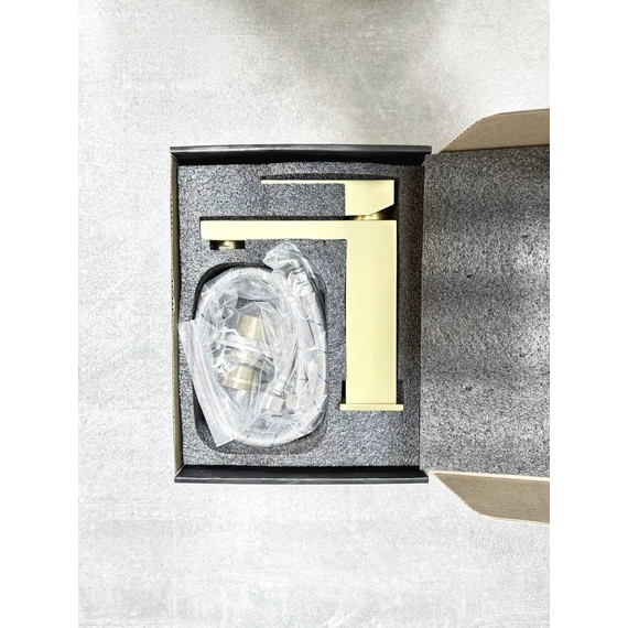 Смеситель для раковины Belz B10817-5, золото фото 8