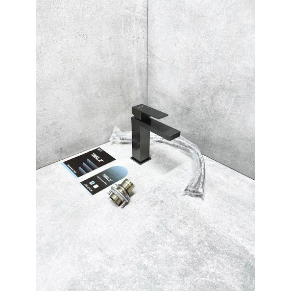 Смеситель для раковины Belz B10817-3, графит фото 6