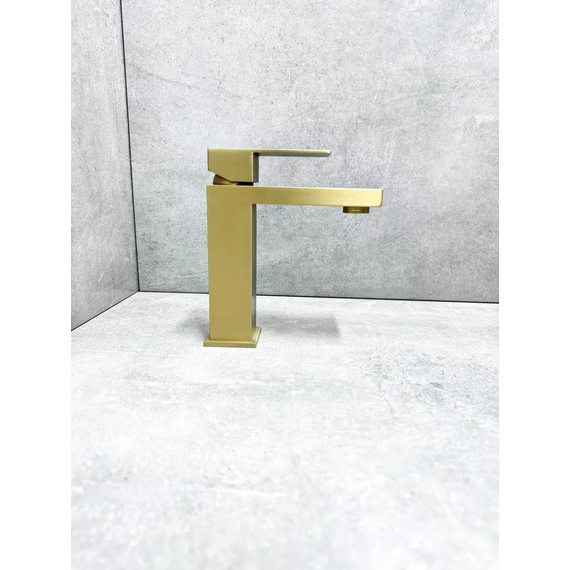 Смеситель для раковины Belz B10817-5, золото фото 2