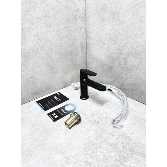 Смеситель для раковины Belz B10713-7, черный фото 5