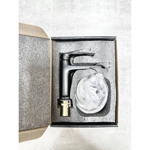 Смеситель для раковины Belz B10713-7, черный фото 7