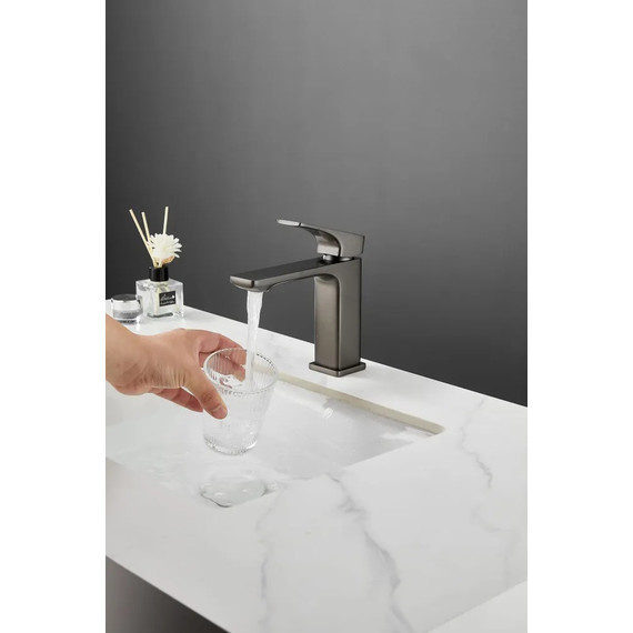 Смеситель для раковины BELZ B10709-3, графит фото 6