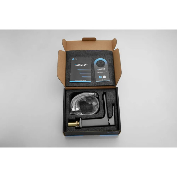 Смеситель для раковины BELZ B10709-3, графит фото 14