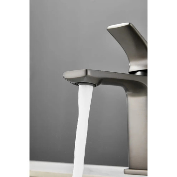 Смеситель для раковины BELZ B10709-3, графит фото 5