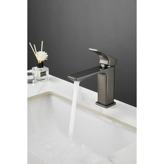 Смеситель для раковины BELZ B10709-3, графит фото 4