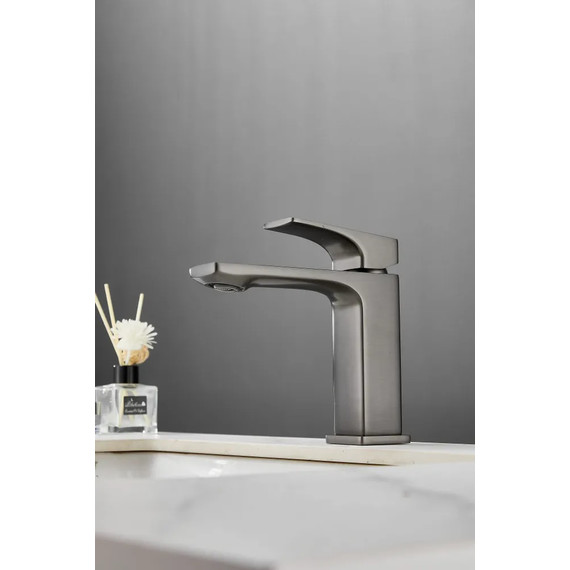 Смеситель для раковины BELZ B10709-3, графит фото 7