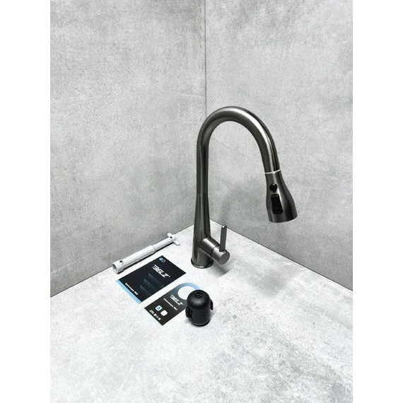 Смеситель для кухни BELZ B74816-3, графит фото 2