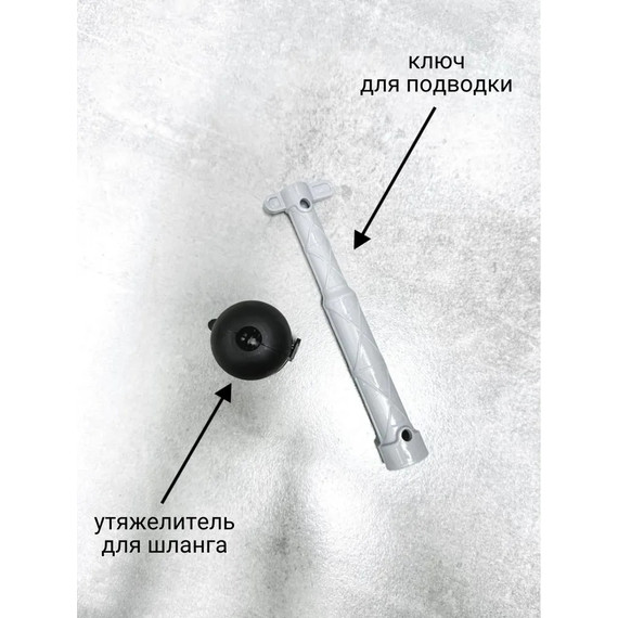Смеситель для кухни BELZ B74816-7, черный фото 9
