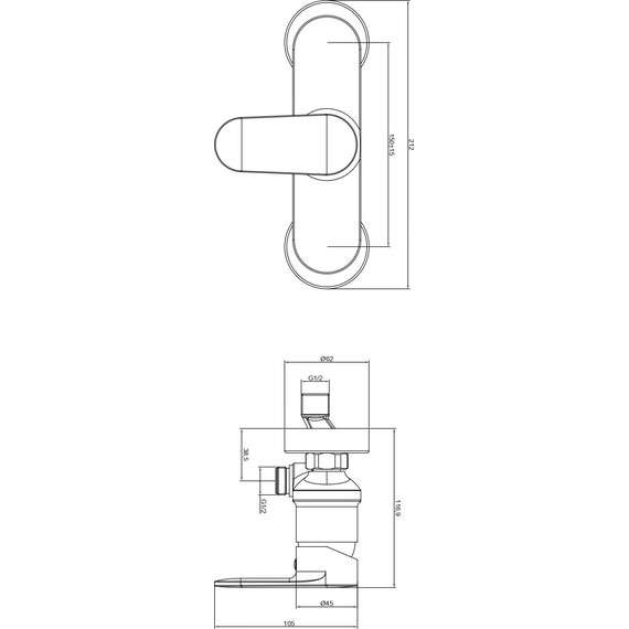 Набор смесителей 3 в 1 для душа Aquatek Ника AQ1831CR - 9 Набор смесителей 3 в 1 для душа Aquatek Ника AQ1831CR фото 9
