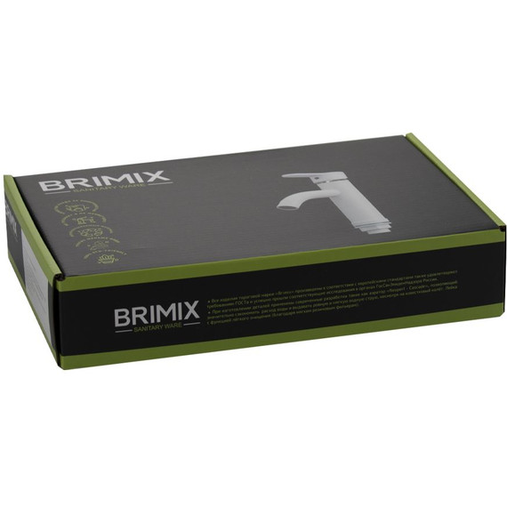 Смеситель для раковины Brimix 5993, белый (материал абс пластик) - 2 Смеситель для раковины Brimix 5993, белый (материал абс пластик) фото 2