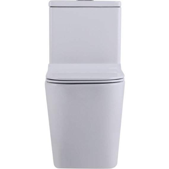 Унитаз-моноблок безободковый SantiLine SL-5024 с тонкой крышкой микролифт - 6 Унитаз-моноблок безободковый SantiLine SL-5024 с тонкой крышкой микролифт фото 6