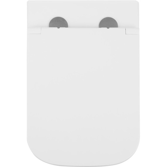 Унитаз подвесной безободковый SantiLine SL-5027 с тонкой крышкой микролифт (система смыва Торнадо) - 10 Унитаз подвесной безободковый SantiLine SL-5027 с тонкой крышкой микролифт (система смыва Торнадо) фото 10