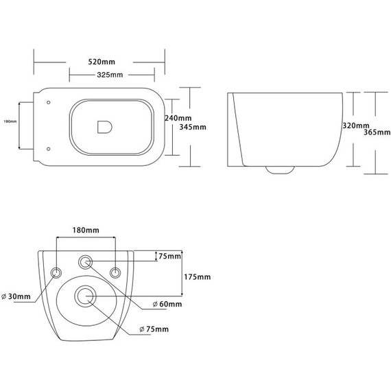 Унитаз подвесной безободковый Cerutti SPA Romina Aria Tornado 10613 с крышкой микролифт (система смыва Торнадо) фото 6