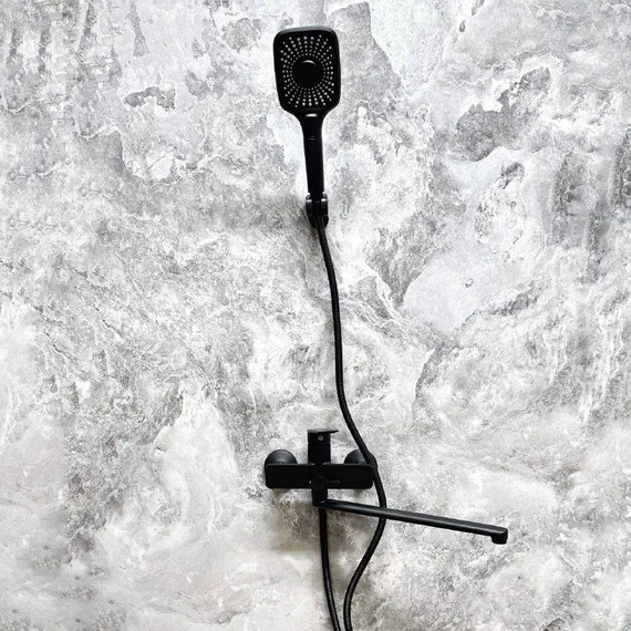 Смеситель для ванны Belz B22533-7, чёрный фото 2