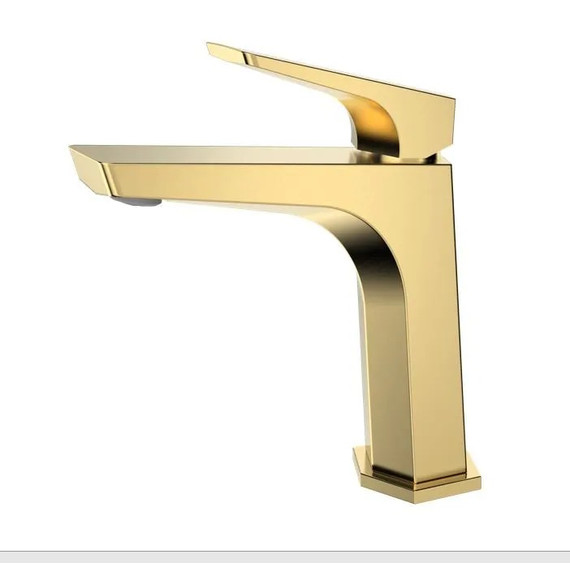 Смеситель для раковины Haiba HB10726-5, золото фото 