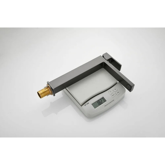 Смеситель для раковины высокий Belz B11613-3, графит фото 16