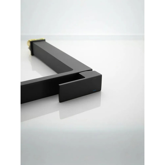 Смеситель для раковины высокий Belz B11613-7, чёрный фото 18