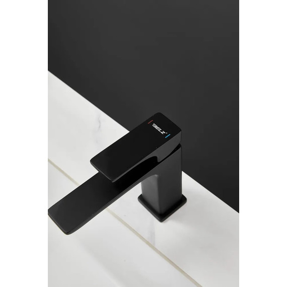 Смеситель для раковины BELZ B10709-7, чёрный фото 7