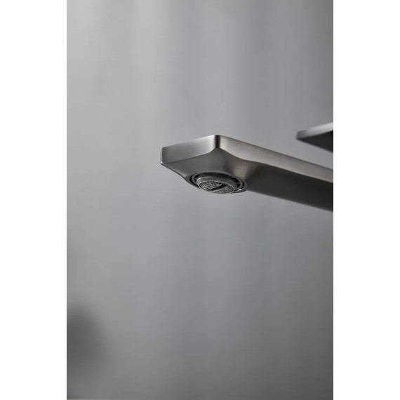 Смеситель для раковины высокий Belz B11709-3, графит фото 7