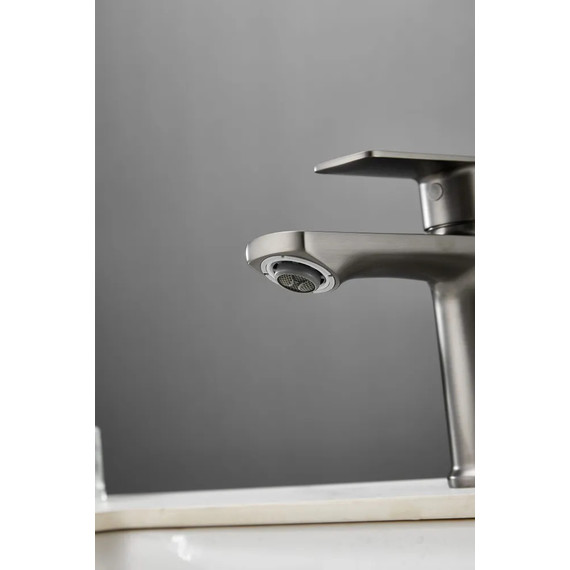 Смеситель для раковины Haiba HB10726-3, графит фото 4