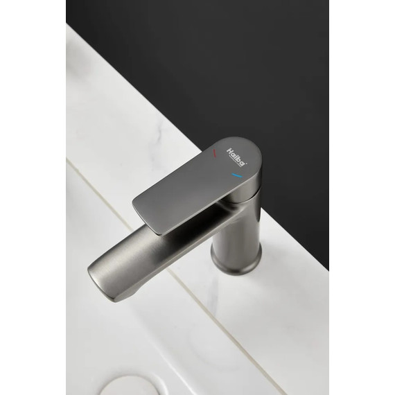 Смеситель для раковины Haiba HB10726-3, графит фото 5