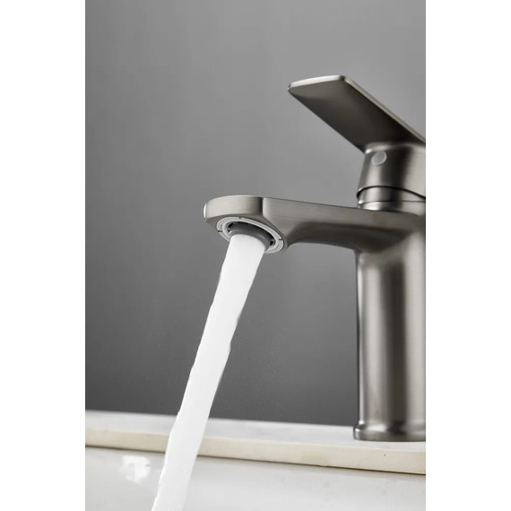 Смеситель для раковины Haiba HB10726-3, графит фото 8