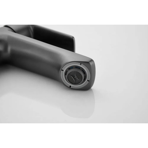 Смеситель для раковины Haiba HB10719-3, графит - 13 Смеситель для раковины Haiba HB10719-3, графит фото 13