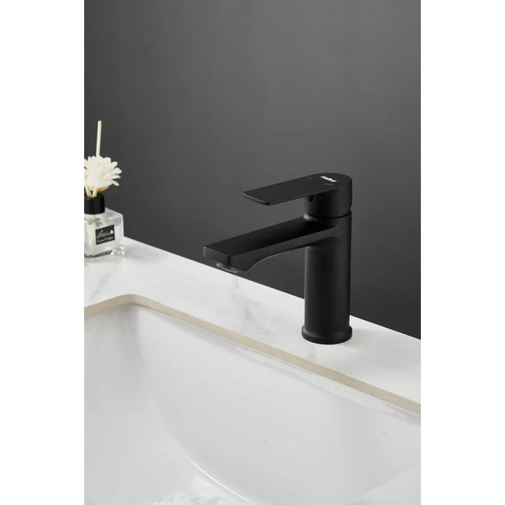 Смеситель для раковины Haiba HB10719-7, чёрный - 2 Смеситель для раковины Haiba HB10719-7, чёрный фото 2