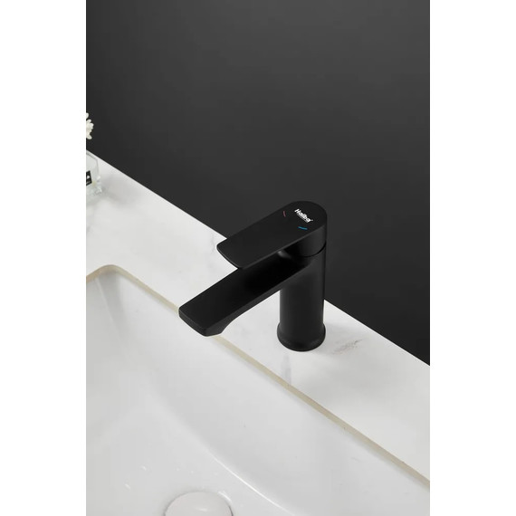 Смеситель для раковины Haiba HB10719-7, чёрный - 5 Смеситель для раковины Haiba HB10719-7, чёрный фото 5