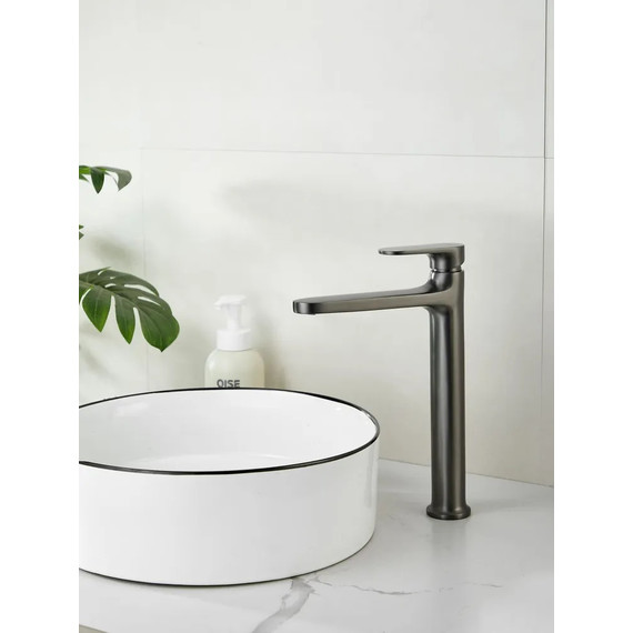 Смеситель для раковины высокий Belz B11713-3, графит фото 2