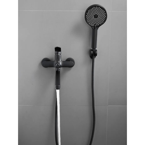 Смеситель для ванны Belz B22713-7, чёрный фото 2