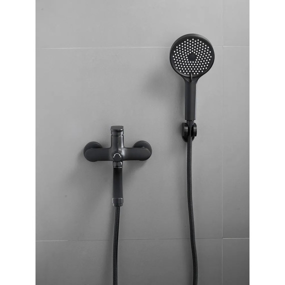 Смеситель для ванны Belz B22713-7, чёрный фото 3