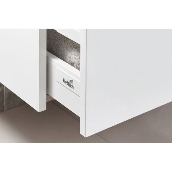 Тумба подвесная с раковиной Roca Up 60 см ZRU9303010, белый фото 5