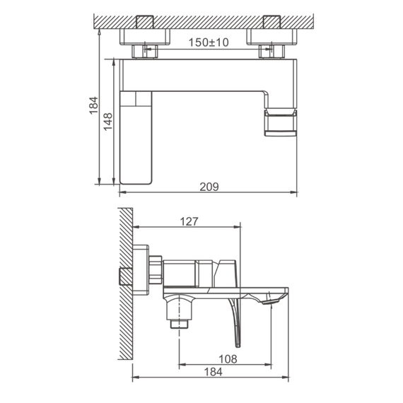 Смеситель для ванны Belz B60709 фото 9