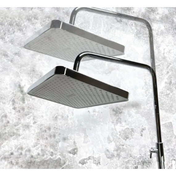 Душевая стойка с термостатом Haiba HB24537 - 5 Душевая стойка с термостатом Haiba HB24537 фото 5