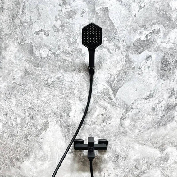 Смеситель для ванны Haiba HB60726-7, чёрный фото 2