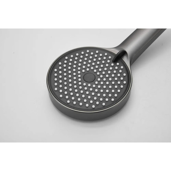 Смеситель для ванны Belz B22813-3, оружейная сталь фото 16