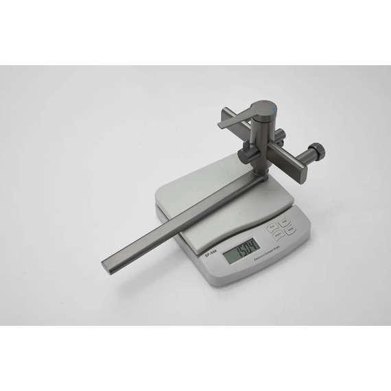 Смеситель для ванны Belz B22813-3, оружейная сталь фото 11